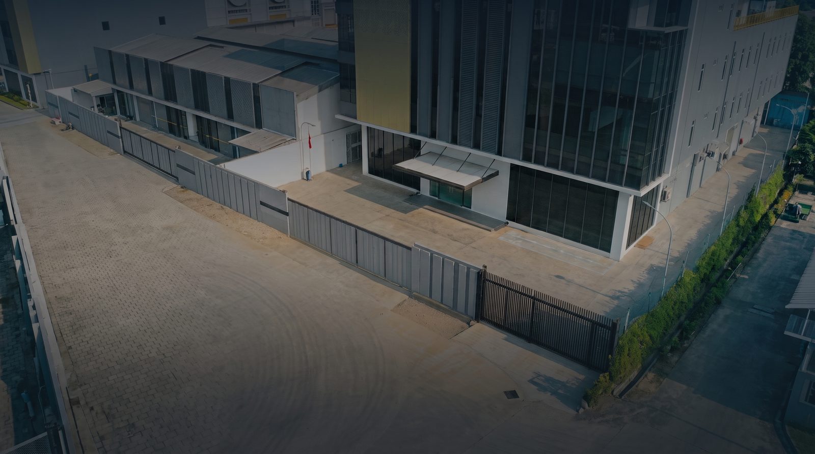 The Sanfile Manggala Farma building facade
